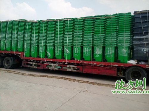 欣方圳塑料環(huán)保垃圾桶，天津市場銷量倍增